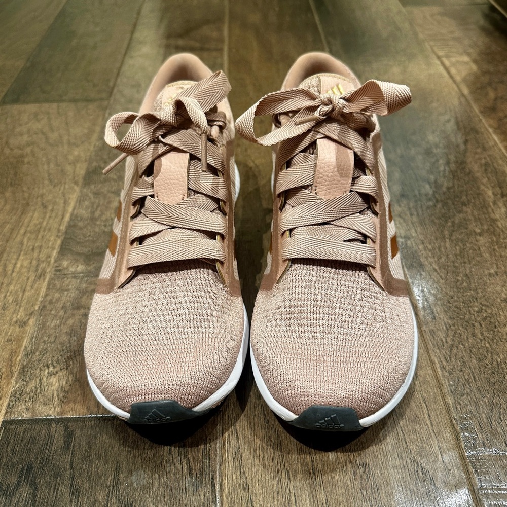 adidas Women's Sneakers in Light Brown and White